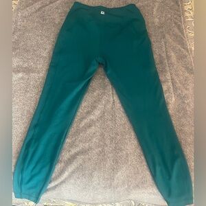 Zelos peacock leggings with pockets. Never worn, smoke free home.